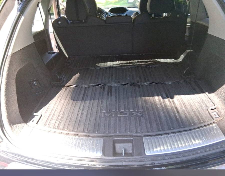 Clean cargo area after detailing